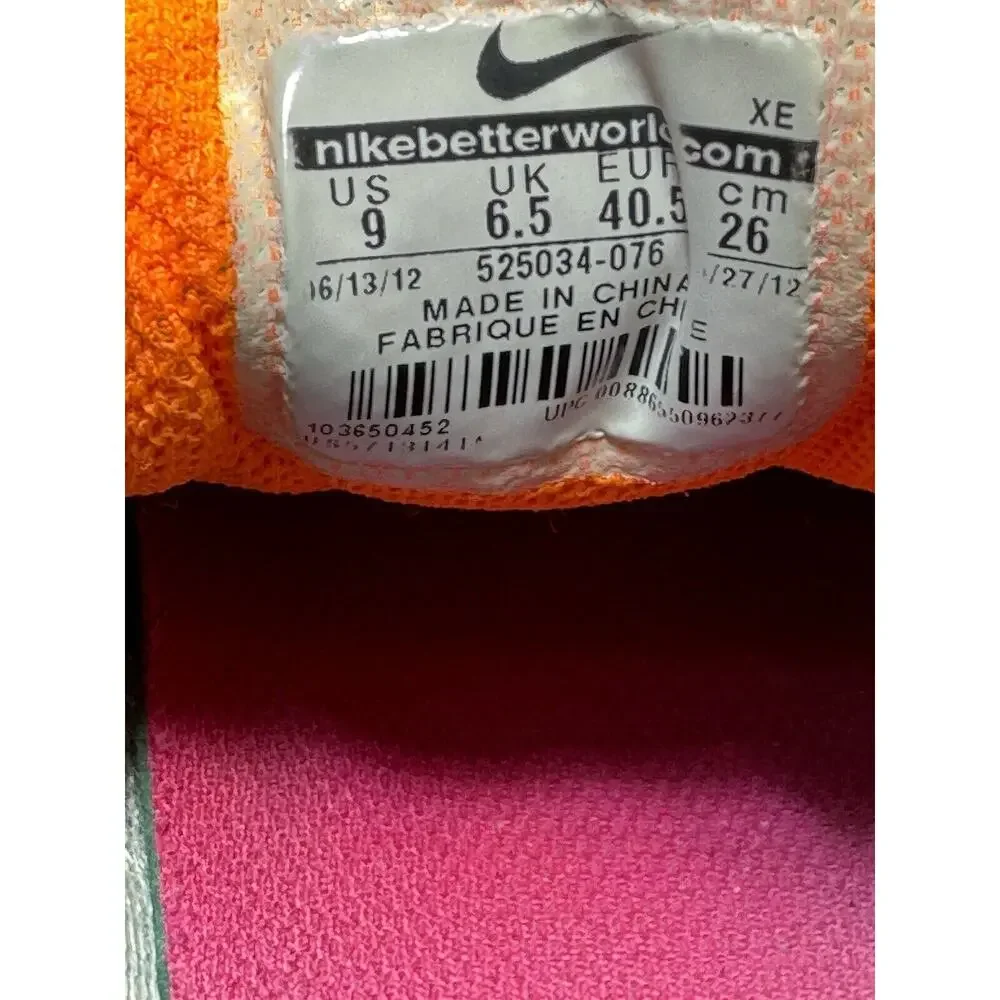Nike shoes shown